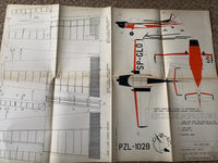 Photo of PZL-102B "Kos" & KJ.1,5 Hydro Construction Plans - 1968 LOK Publishing