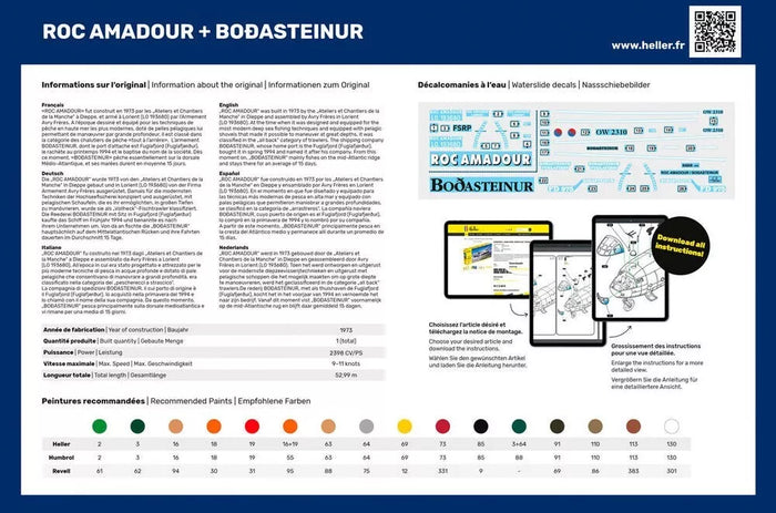 Roc Amadour + Bodasteinur Starter Kit 1:200 Heller 55608