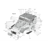 Photo of Ural 63095 Typhoon 1:25 scale card model kit, Russian military vehicle by Answer/Angraf.