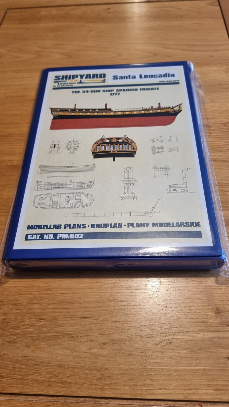 Image of the HMS Wolf Construction Plans by Shipyard, showcasing detailed blueprints for creating an accurate scale model of the historic naval vessel.