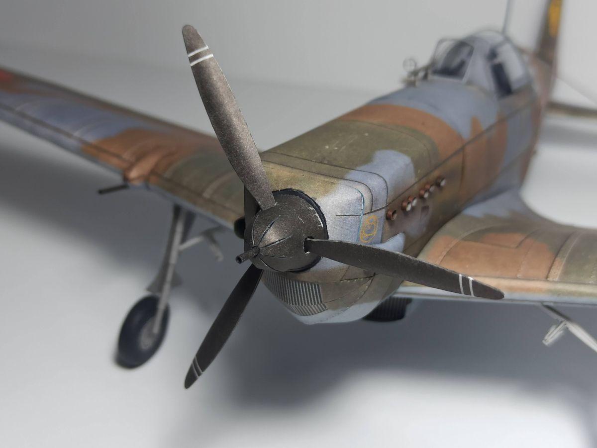 Image of the MORANE-SAULNIER 1:33 Scale Card Model Kit from WAK Publishing, showcasing the detailed design and quality cardstock of this historic aircraft replica.