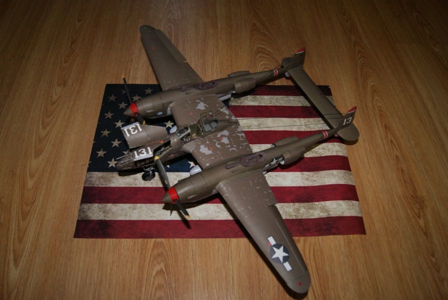 WAK P-38H LIGHTNING WAK Maßstab 1:33