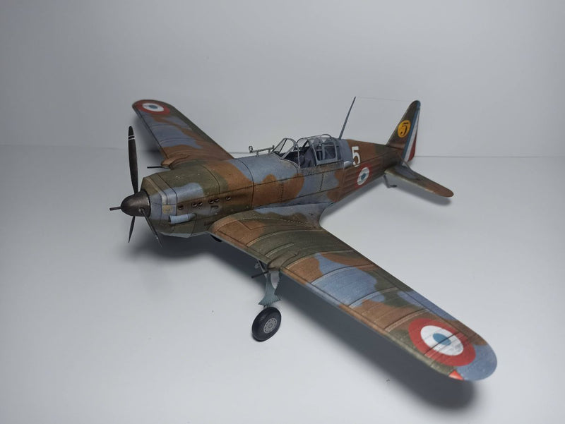 Image of the MORANE-SAULNIER 1:33 Scale Card Model Kit from WAK Publishing, showcasing the detailed design and quality cardstock of this historic aircraft replica.