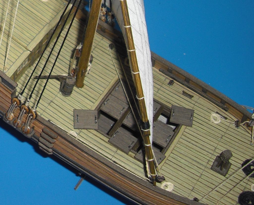 Image of the SAETTIA 1:100 Scale Card Model Kit from WAK Publishing, showcasing the detailed card pieces and instructions for building this historic vessel model.