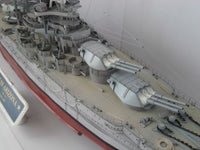 Image of GPM Publishing's USS Arizona 1:200 Scale Card Model Kit, showcasing the detailed replica of the historic battleship, perfect for model ship enthusiasts and history buffs.