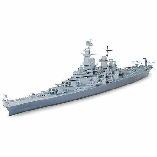Tamiya USS Missouri Navy Battleship Plastikmodellbausatz Maßstab 1/700 Kleberfrei!!!
